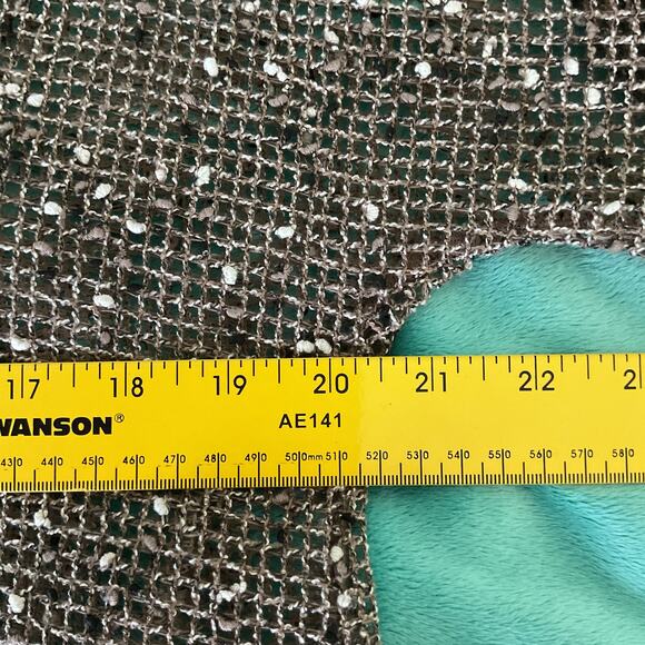 Lulu B Womens Cover Up Knit Fishnet Cardigan Brown Medium - Picture 11 of 12